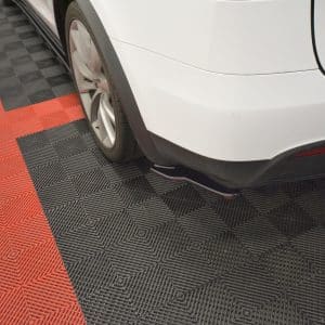 X rear side splitters V2