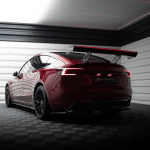 3 carbon spoiler LED