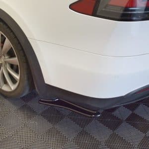 X rear side splitters V1