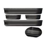 Stainless steel door sill panels-Lines brushed