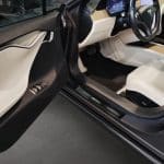 Stainless steel door sill panels-ePower high-gloss