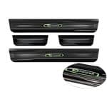 Stainless steel door sill panels-ePower high-gloss