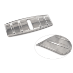 Frunk loading sill protector stainless steel