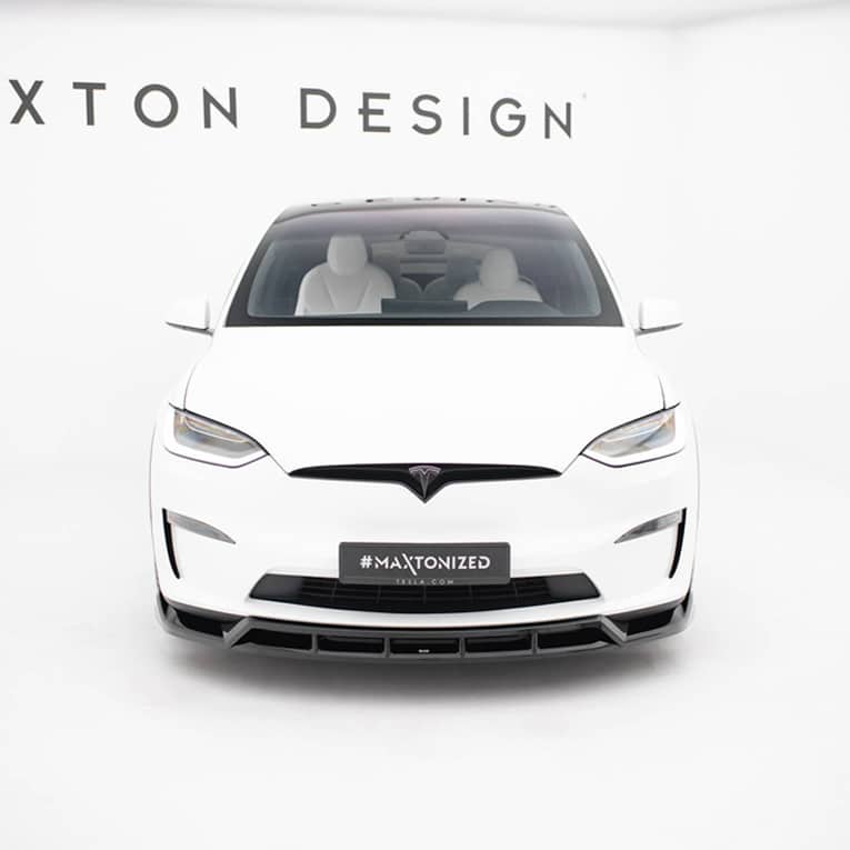 Maxton front splitter voor Model X