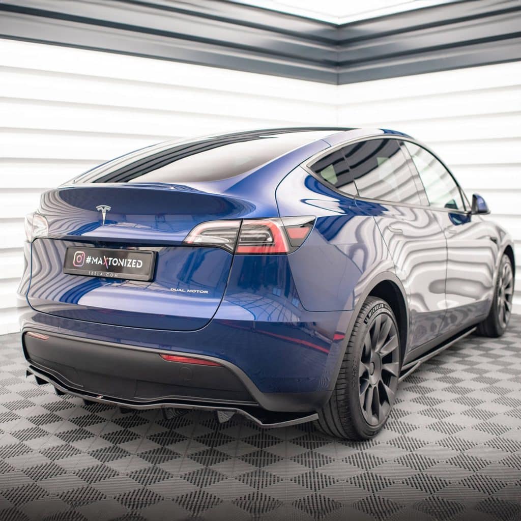 Maxton rear splitter en spoiler voor Model Y