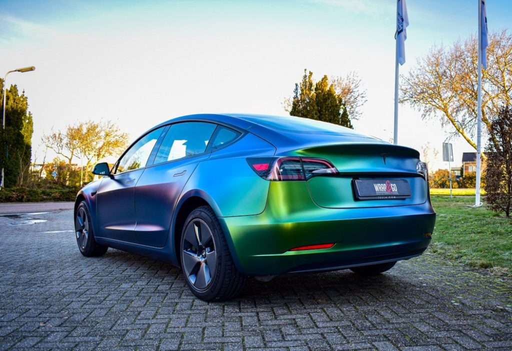 Tesla Model 3 Teckwrap