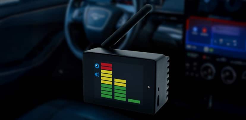 Blu Eye GO met achtergrond