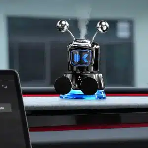 Aroma diffuser met verlichting en telefoonhouder